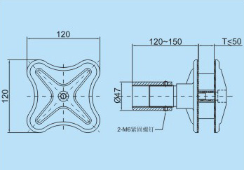 JJ-5免開孔駁接件CAD圖 JJ-5免開孔駁接件CAD圖