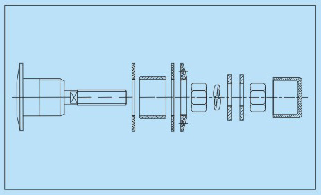 浮頭式駁接頭分解圖 浮頭式駁接頭分解圖