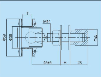 浮頭式駁接頭FT02尺寸圖 浮頭式駁接頭FT02尺寸圖