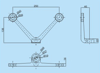 250LV-2不銹鋼肋接爪規(guī)格參數(shù)