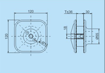 JJ-113玻璃免開孔駁接件CAD圖 免開孔駁接件JJ-105CAD圖