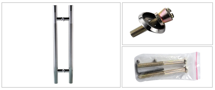 商場玻璃門拉手配件搭配