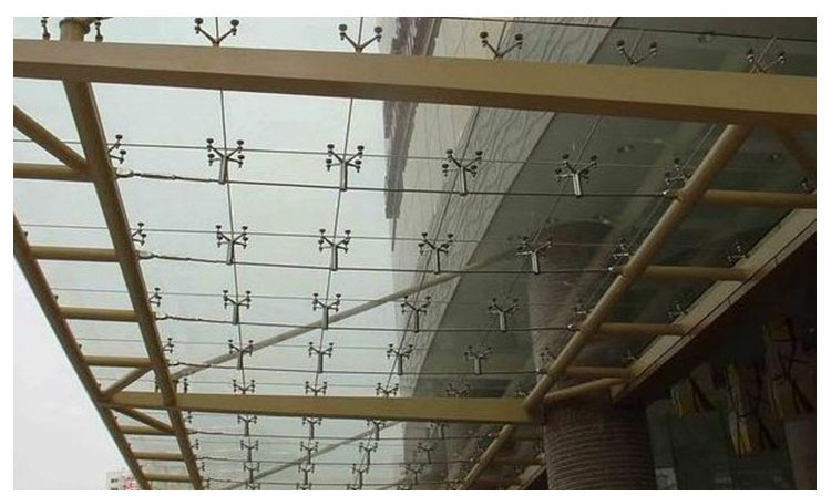 不銹鋼駁接爪機在采光頂棚的工程案例 不銹鋼駁接爪機在采光頂棚的工程案例