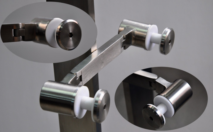 轉(zhuǎn)角不銹鋼欄桿立柱任意角度玻璃掛件細(xì)節(jié)圖 轉(zhuǎn)角不銹鋼欄桿立柱任意角度玻璃掛件細(xì)節(jié)圖