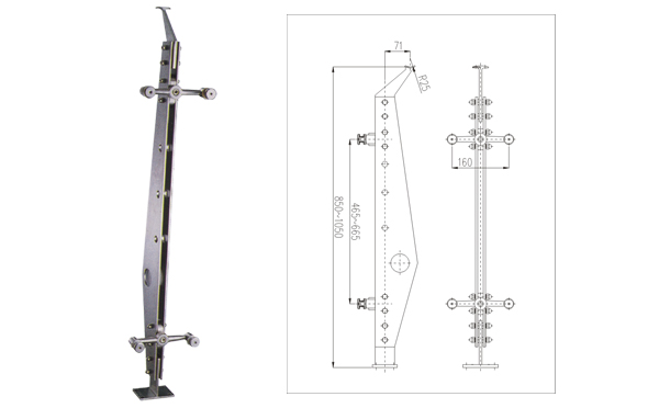 定做不銹鋼樓梯立柱尺寸參數(shù) 定做不銹鋼樓梯立柱尺寸參數(shù)