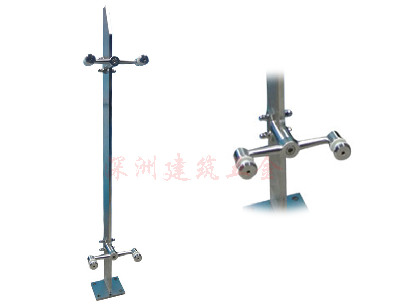 I-LZ523拉絲不銹鋼樓梯立柱效果圖 I-LZ523拉絲不銹鋼樓梯立柱效果圖